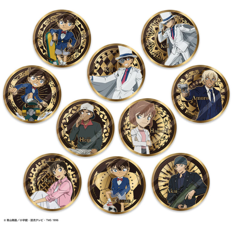 名探偵コナン 金バッジ Vol.1／セット箱