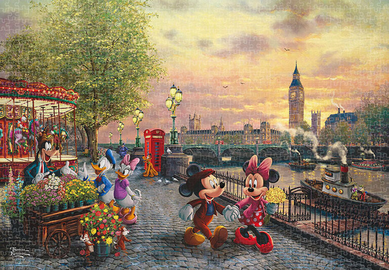 Mickey and Minnie in Londo