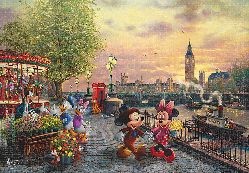Mickey and Minnie in Londo
